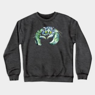Green Machine Lobsterl Crewneck Sweatshirt
